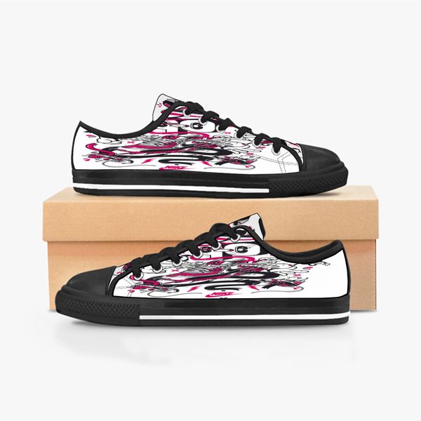 custom shoes classic canvas low cut skateboard casual triple black accept customization uv printing low mens womens sports sneakers breathab
custom shoes classic canvas low cut skateboard casual triple black accept customization uv printing low mens womens sports sneakers breathab