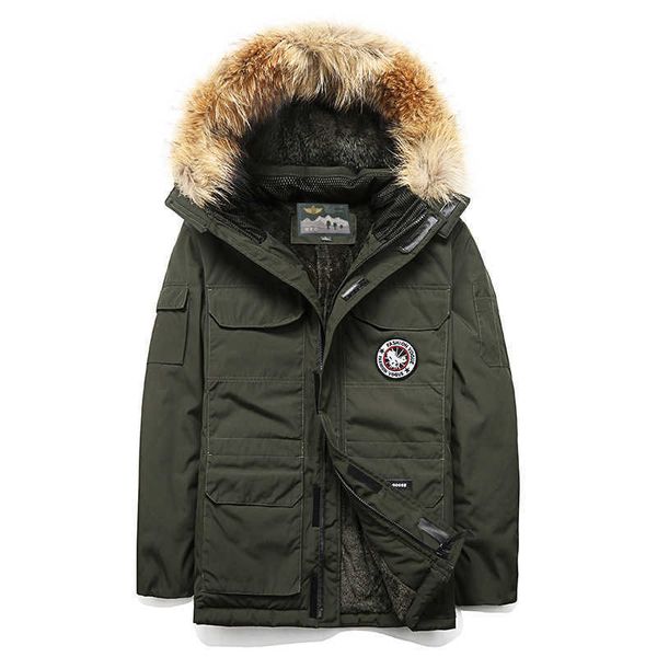 designer 90 white down jacket for men and women in the same winter 08 expedition parker couple's work coat, Black
designer 90 white down jacket for men and women in the same winter 08 expedition parker couple's work coat, Black