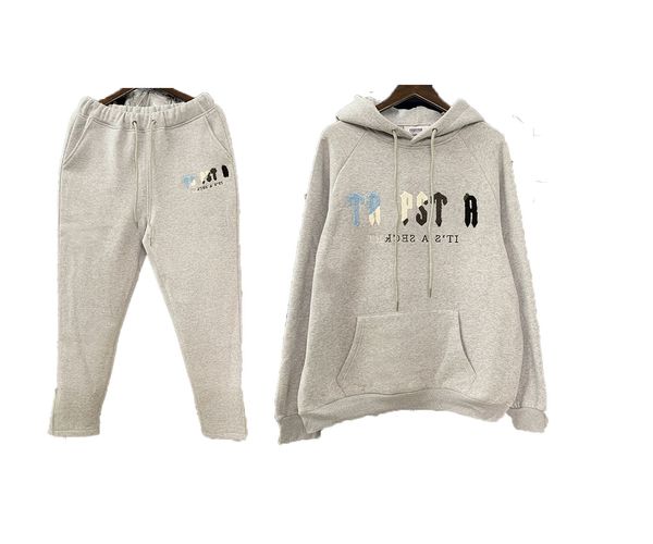 2022-23 original version of designer mens tracksuits sportswear suit pullover sweater chest towel embroidered letters design 2-piece closed, Gray
2022-23 original version of designer mens tracksuits sportswear suit pullover sweater chest towel embroidered letters design 2-piece closed, Gray