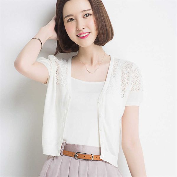 women's sweaters summer new short sleeve vest small cape female short design allcompetition air conditioning shirt sunscreen knitted ja, White;black
women's sweaters summer new short sleeve vest small cape female short design allcompetition air conditioning shirt sunscreen knitted ja, White;black