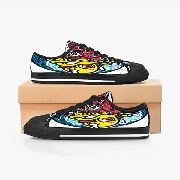 custom shoes classic canvas low cut skateboard casual triple black accept customization uv printing low mens womens sports sneakers breathab
custom shoes classic canvas low cut skateboard casual triple black accept customization uv printing low mens womens sports sneakers breathab
