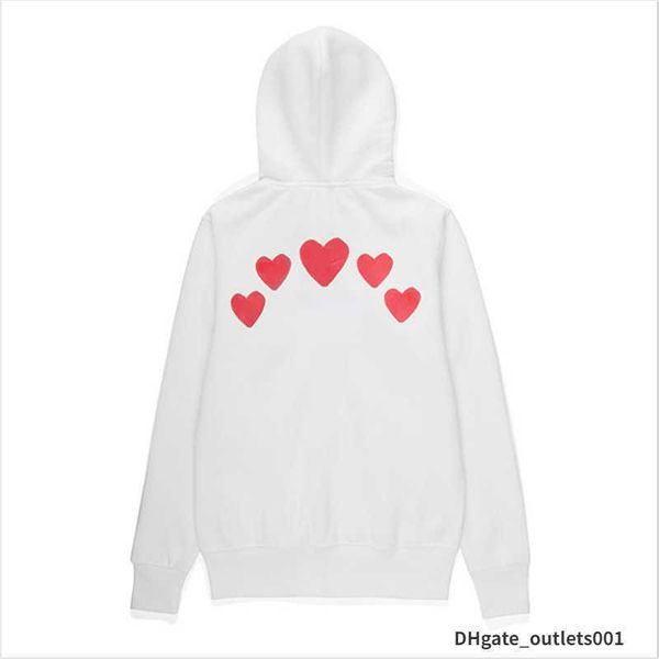 men's hoodies sweatshirts 23s designer play commes jumpers des garcons letter embroidery long sleeve pullover women red heart loose swe, Black
men's hoodies sweatshirts 23s designer play commes jumpers des garcons letter embroidery long sleeve pullover women red heart loose swe, Black