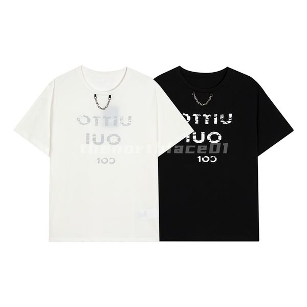 luxury designer mens t shirt dark print letter chain design summer short sleeve fashion brand loose t-shirt black white asian size s-2xl, White;black
luxury designer mens t shirt dark print letter chain design summer short sleeve fashion brand loose t-shirt black white asian size s-2xl, White;black