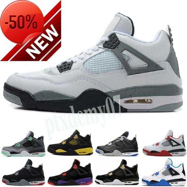 

basketball shoes 2020 mens shoes 4s what the 4 loyal blue bred cool grey black cat pure money white cement men trainer sports sneakers p07