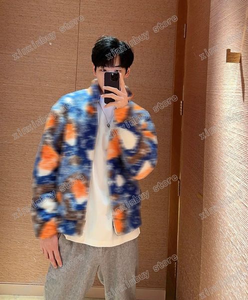 xinxinbuy men designer coat puffer jacket fleece old flower rainbow camouflage pocket long sleeve women black gray s-2xl, Black;brown
xinxinbuy men designer coat puffer jacket fleece old flower rainbow camouflage pocket long sleeve women black gray s-2xl, Black;brown
