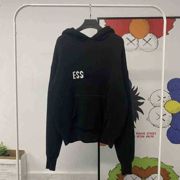 ess hoodie turtleneck jumpers loose sweaters casual knits hoody lazy style for men women essentials lightweight sweatshirts cw014, Black
ess hoodie turtleneck jumpers loose sweaters casual knits hoody lazy style for men women essentials lightweight sweatshirts cw014, Black