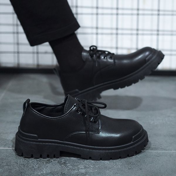 men's martin boots british style low-desert men sneakers tooling autumn breathable ankle boots for male outdoor shoes, Black
men's martin boots british style low-desert men sneakers tooling autumn breathable ankle boots for male outdoor shoes, Black