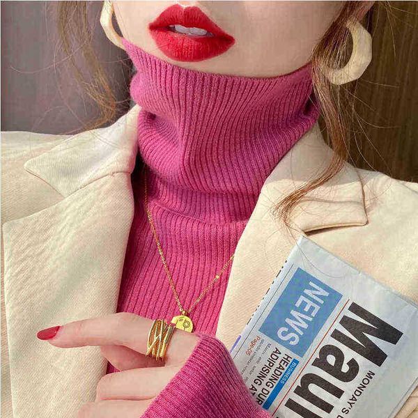 women's sweaters y2k turtleneck women sweater autumn winter korean slim sweater basic soft knitting sweaters long sleeves candy bottom, White;black
women's sweaters y2k turtleneck women sweater autumn winter korean slim sweater basic soft knitting sweaters long sleeves candy bottom, White;black