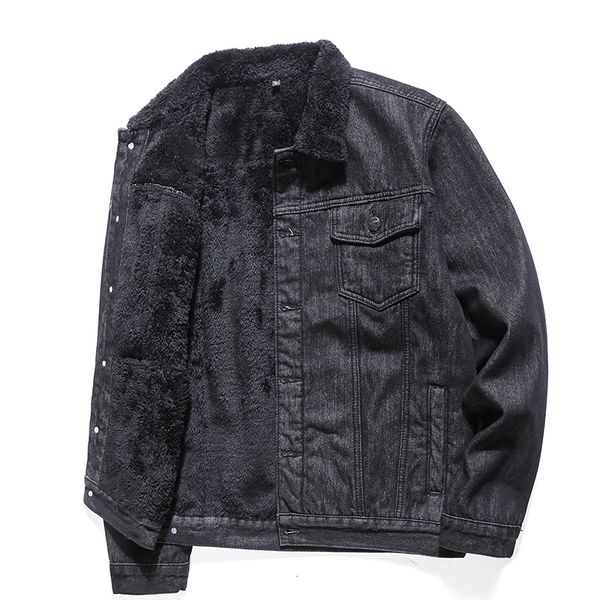 men's jackets plus size 8xl men's clothing denim jacket fleece thick winter solid color casual warm velvet male brand clothing coa, Black;brown
men's jackets plus size 8xl men's clothing denim jacket fleece thick winter solid color casual warm velvet male brand clothing coa, Black;brown
