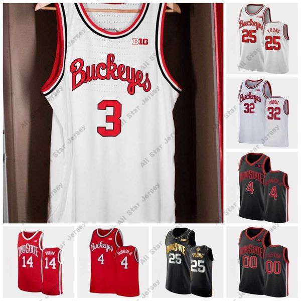 college basketball wears ohio state buckeyes 2021 1980 ncaa college football jersey kaleb wesson alonzo gaffney cj walker kyle young justin, Black
college basketball wears ohio state buckeyes 2021 1980 ncaa college football jersey kaleb wesson alonzo gaffney cj walker kyle young justin, Black