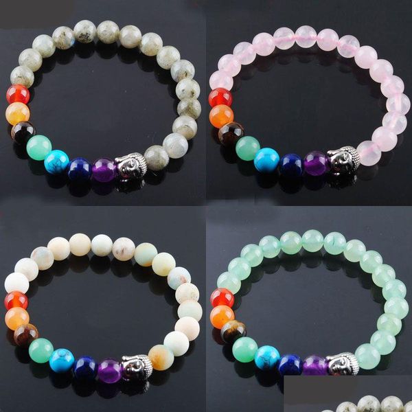 beaded 7 chakra natural stones buddha strand bracelet healing nce meditation rainbow reiki 8mm round beads men jewelry bk325 drop de dh0fo, Black
beaded 7 chakra natural stones buddha strand bracelet healing nce meditation rainbow reiki 8mm round beads men jewelry bk325 drop de dh0fo, Black