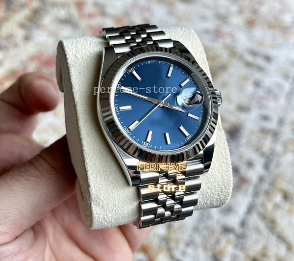 41mm wristwatch luxury datejust 126334 blue index jubilee fluted bezel men's automatic watch, Slivery;golden
41mm wristwatch luxury datejust 126334 blue index jubilee fluted bezel men's automatic watch, Slivery;golden