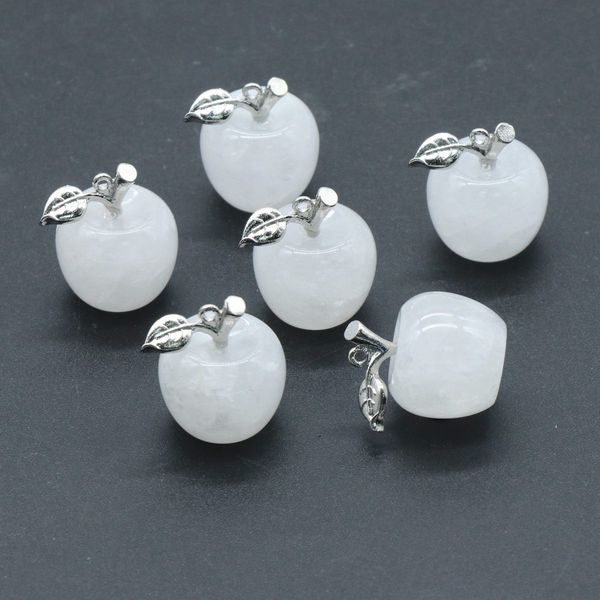 wholesale colourful natural crystals carving apple stone different material crystal apple for decoration, Silver
wholesale colourful natural crystals carving apple stone different material crystal apple for decoration, Silver