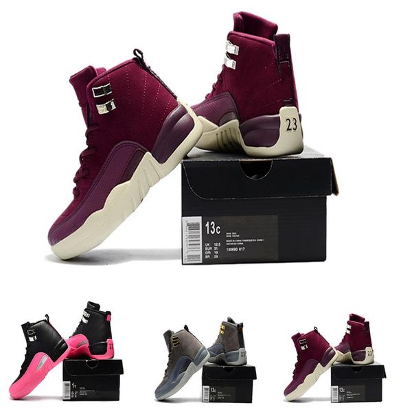 12s bordeaux boy's girl's kid's basketball sports sneaker black deadly pink running shoes little kid big kids chi265j
12s bordeaux boy's girl's kid's basketball sports sneaker black deadly pink running shoes little kid big kids chi265j