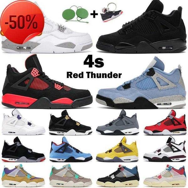 2022 black cat men basketball shoes women 4s red thunder 4 white oreo cactus jack dark marina blue mocha university cool grey mens outdoor
2022 black cat men basketball shoes women 4s red thunder 4 white oreo cactus jack dark marina blue mocha university cool grey mens outdoor