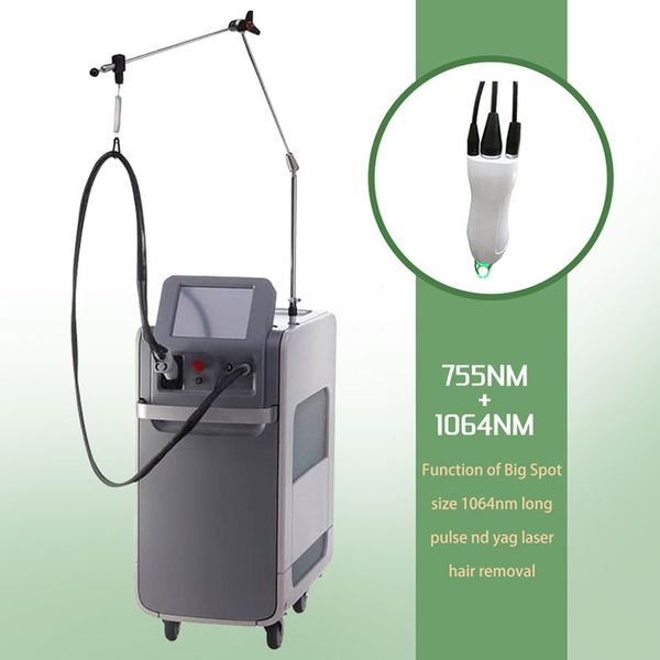 alexandrite long pulse laser 1064nm 755nm alex nd yag laser hair removal device beauty machine, Black
alexandrite long pulse laser 1064nm 755nm alex nd yag laser hair removal device beauty machine, Black
