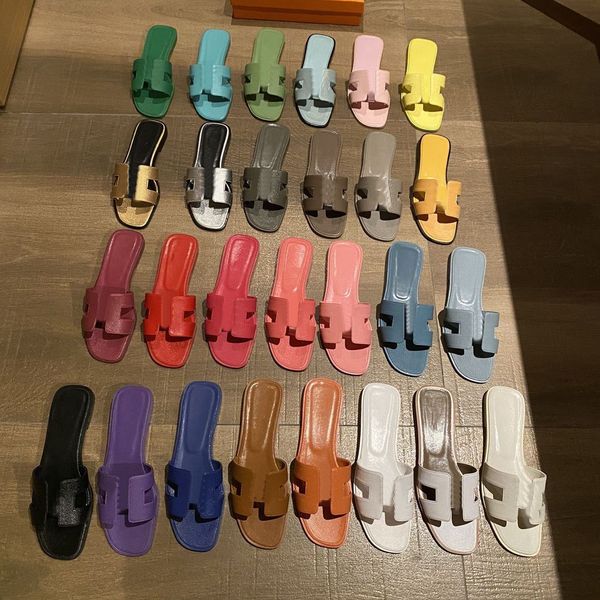 brand women slippers h1 beach shoes genuine leather flat casual sandals black brown blue nude pink gold green red flat slipper with box and
brand women slippers h1 beach shoes genuine leather flat casual sandals black brown blue nude pink gold green red flat slipper with box and