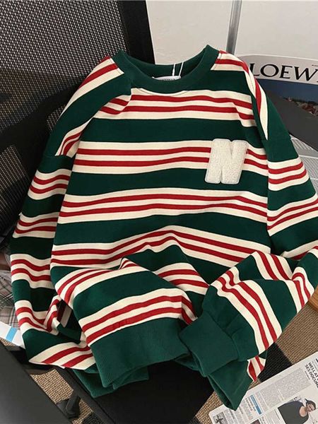 women's sweaters jmprs striped women sweatshirts casual o neck oversize green sweater fashion letter patchwork female loose fall hoodi, White;black
women's sweaters jmprs striped women sweatshirts casual o neck oversize green sweater fashion letter patchwork female loose fall hoodi, White;black