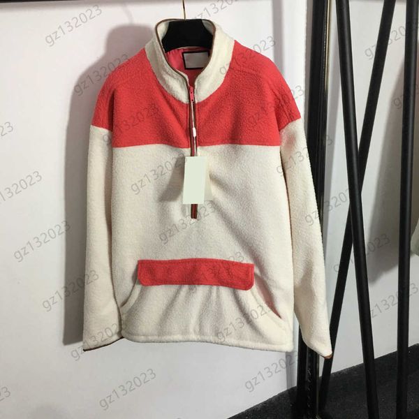 womens hoodie brand back colorful lettering embroidery color matching stand collar lamb wool sweatshirts long sleeves off shoulders pullover, Black
womens hoodie brand back colorful lettering embroidery color matching stand collar lamb wool sweatshirts long sleeves off shoulders pullover, Black