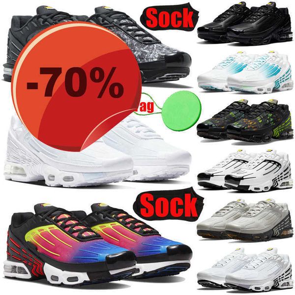 with sock tag tn plus 3 men running shoes tns tnplus ultra triple black white mens trainers sports sneakers runners top
with sock tag tn plus 3 men running shoes tns tnplus ultra triple black white mens trainers sports sneakers runners top