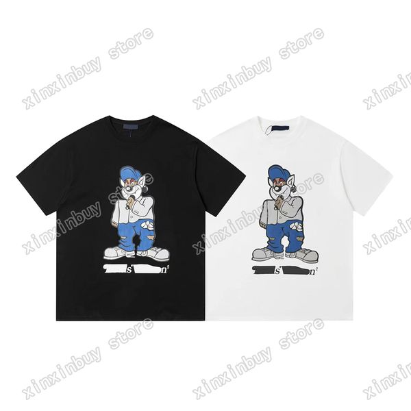 xinxinbuy men designer tee t shirt flower musical dog print short sleeve cotton women green black white red xs-xl, Black;brown
xinxinbuy men designer tee t shirt flower musical dog print short sleeve cotton women green black white red xs-xl, Black;brown