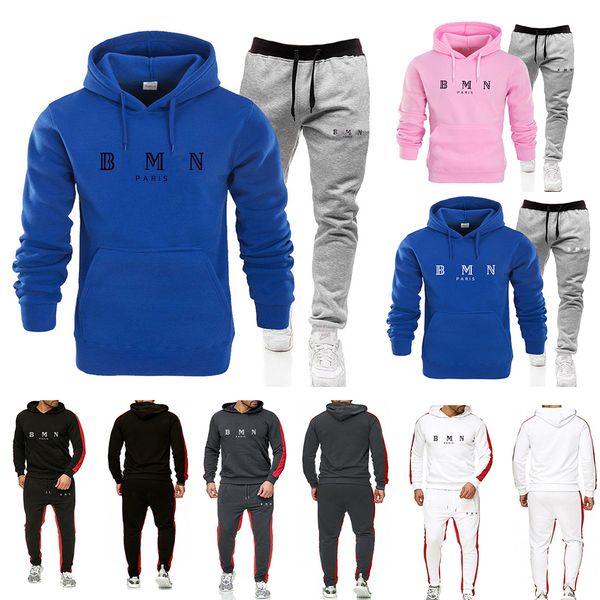 fashion designer tracksuits fall/winter couple sports suit warm hoodie printed pants jacket color contrast casual sweatshirt jogging shirt, Gray
fashion designer tracksuits fall/winter couple sports suit warm hoodie printed pants jacket color contrast casual sweatshirt jogging shirt, Gray