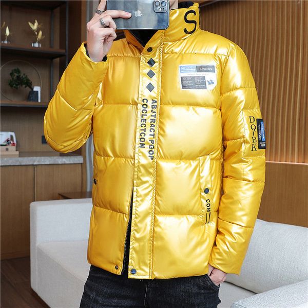 men's wool blends men winter jackets thick warm parkas trend harajuku coat letter print hip hop streetwear waterproof youth student pad, Black
men's wool blends men winter jackets thick warm parkas trend harajuku coat letter print hip hop streetwear waterproof youth student pad, Black
