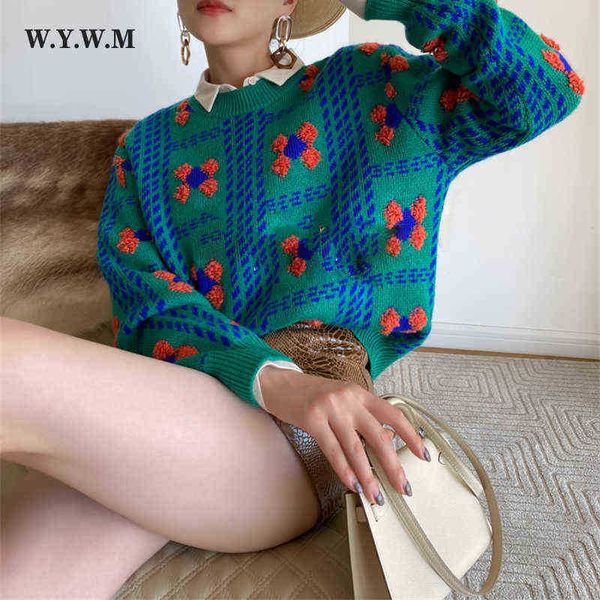 women's sweaters wywm winter trendy floral embroidery sweater women loose ohals long sleeve sweaters female leisure allmatch jumpers j2, White;black
women's sweaters wywm winter trendy floral embroidery sweater women loose ohals long sleeve sweaters female leisure allmatch jumpers j2, White;black