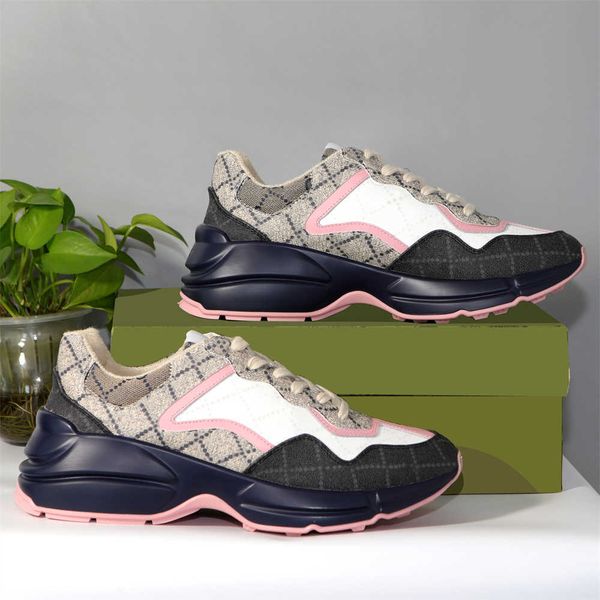 designer sneakers rhyton casual shoes men women vintage daddy sneaker brand lady luxury runner trainers chaussures multicolor platform s, Black
designer sneakers rhyton casual shoes men women vintage daddy sneaker brand lady luxury runner trainers chaussures multicolor platform s, Black