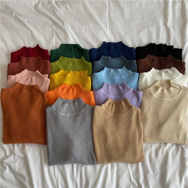 women's sweaters jmprs women sweater fashion half-turtleneck knitted jumper solid long sleeves winter soft elastic simple blouse j22091, White;black
women's sweaters jmprs women sweater fashion half-turtleneck knitted jumper solid long sleeves winter soft elastic simple blouse j22091, White;black