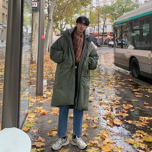 men's wool blends winter warm long jacket men casual clothing outwear hooded jackets male thick fashion parkas coat plus size q317 2211, Black
men's wool blends winter warm long jacket men casual clothing outwear hooded jackets male thick fashion parkas coat plus size q317 2211, Black