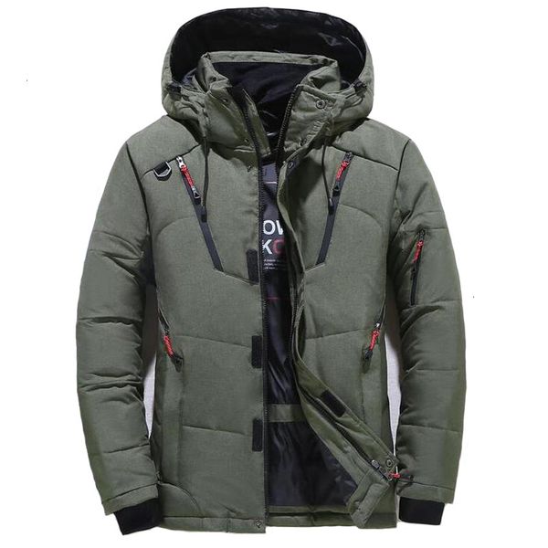 men's down parkas winter white duck down jacket men fashion outdoor outwear windbreaker thick parkas hooded parka down warm jacket coat, Black
men's down parkas winter white duck down jacket men fashion outdoor outwear windbreaker thick parkas hooded parka down warm jacket coat, Black