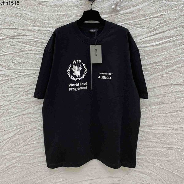 high version 2022 summer new balenciga b wheat print os loose men's and women's short sleeved t-shirt, White;black
high version 2022 summer new balenciga b wheat print os loose men's and women's short sleeved t-shirt, White;black
