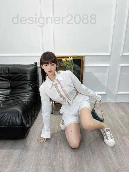 women's two piece pants designer p's new shirt casual suit is exquite and fashionable with triangular embroidery pattern. the shor, White
women's two piece pants designer p's new shirt casual suit is exquite and fashionable with triangular embroidery pattern. the shor, White