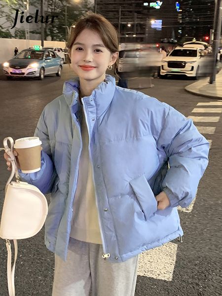 women's down parkas jielur vintage bread jacket female winter korean coat loose coffee beige zipper cotton short for women mxl 221124, Black
women's down parkas jielur vintage bread jacket female winter korean coat loose coffee beige zipper cotton short for women mxl 221124, Black