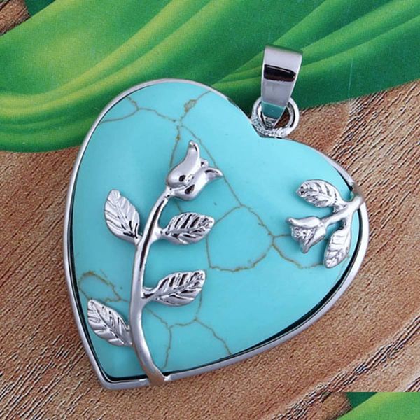 pendant necklaces heartshaped pendant charm crystal natural stone necklace earrings jewelry making drop delivery necklaces pendants dhi9l, Silver
pendant necklaces heartshaped pendant charm crystal natural stone necklace earrings jewelry making drop delivery necklaces pendants dhi9l, Silver