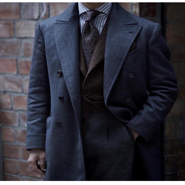 men's wool blends fashion men's long trench coat wool blends jacket overcoat long sleeved clothes casual solid color mens coats an, Black
men's wool blends fashion men's long trench coat wool blends jacket overcoat long sleeved clothes casual solid color mens coats an, Black