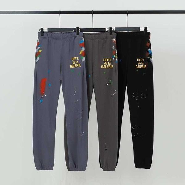 hip hop galleryes designer pants dept trendy autumn vibe high street speckle sports casual men's, Black
hip hop galleryes designer pants dept trendy autumn vibe high street speckle sports casual men's, Black