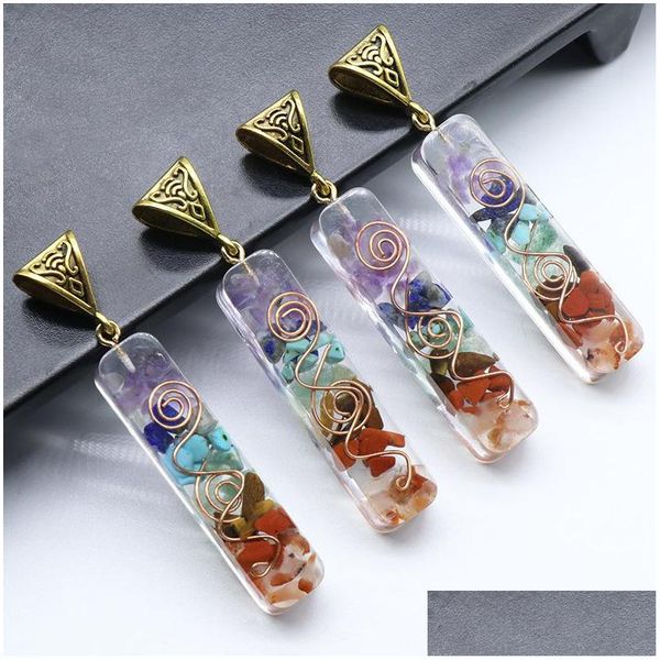 pendant necklaces 2021 orgonite chakela ogan seven chakra necklace crystal semiprecious stone gravel meditation sevens chakr dhgarden dh9dd, Silver
pendant necklaces 2021 orgonite chakela ogan seven chakra necklace crystal semiprecious stone gravel meditation sevens chakr dhgarden dh9dd, Silver
