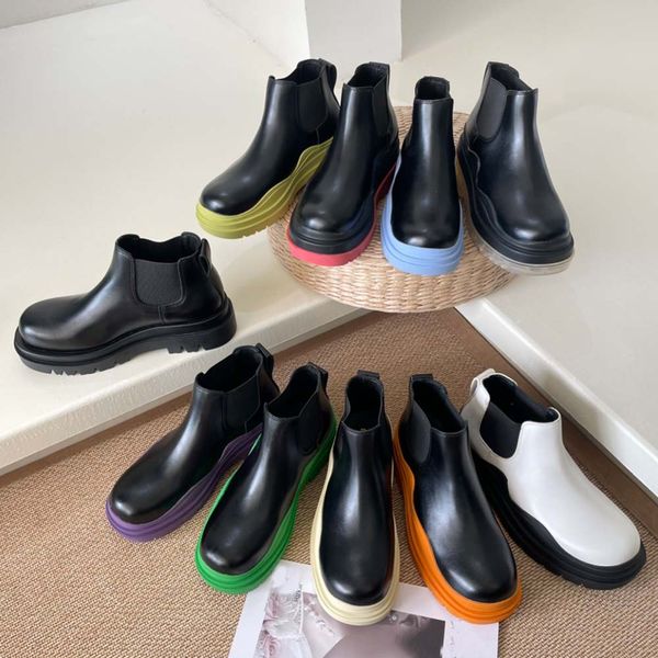 martin boots brand designer 2022 winter new leather thick soled couple chelsea short elastic boots, Black
martin boots brand designer 2022 winter new leather thick soled couple chelsea short elastic boots, Black