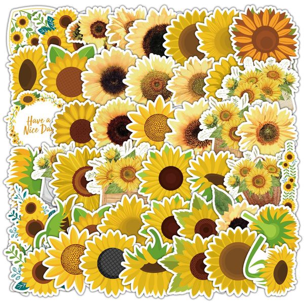 50pcs sunflower stickers non-random for car bike luggage sticker lapskateboard motor water bottle snowboard wall decals kids gifts
50pcs sunflower stickers non-random for car bike luggage sticker lapskateboard motor water bottle snowboard wall decals kids gifts