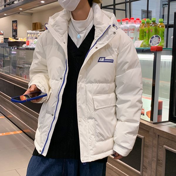 men's down parkas men's white duck down jacket winter hip hop solid color handsome hooded casual versatile down coat for male fash, Black
men's down parkas men's white duck down jacket winter hip hop solid color handsome hooded casual versatile down coat for male fash, Black