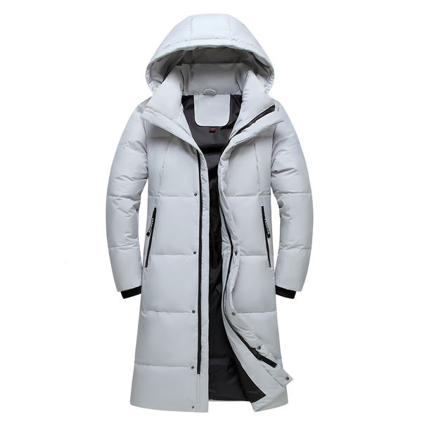 men's down parkas long men's down jacket winter 90 white duck down solid colour casual thickened warm parker coat windproof outerw, Black
men's down parkas long men's down jacket winter 90 white duck down solid colour casual thickened warm parker coat windproof outerw, Black