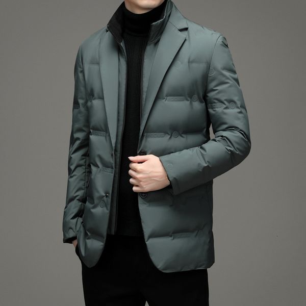 men's down parkas man grade jacket 2023 arrival men business casual classic suit collar 90 gery duck down coat keep warm parkas 221124, Black
men's down parkas man grade jacket 2023 arrival men business casual classic suit collar 90 gery duck down coat keep warm parkas 221124, Black