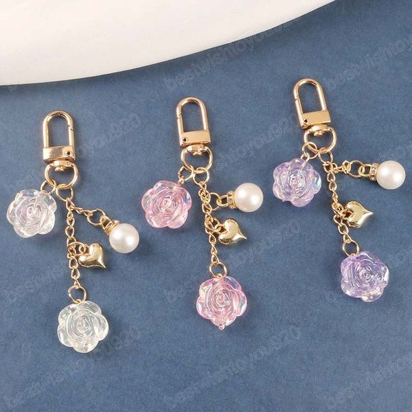 romantic heart pearl keychains for woman resin flower charm keyring for couple bag hanging pendant key holder gifts accessories, Silver
romantic heart pearl keychains for woman resin flower charm keyring for couple bag hanging pendant key holder gifts accessories, Silver