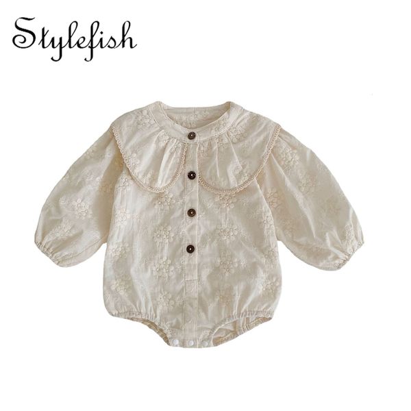 rompers autumn cotton baby clothes flower embroidery romper long sleeve jumpsuit 221125, Blue
rompers autumn cotton baby clothes flower embroidery romper long sleeve jumpsuit 221125, Blue