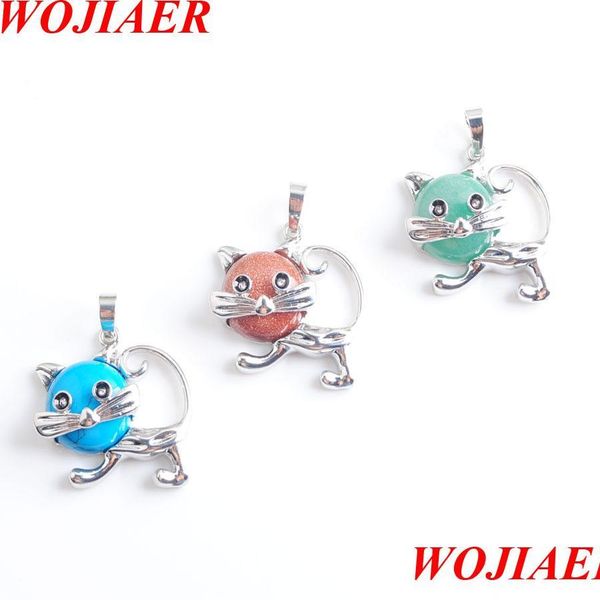 pendant necklaces cute animal cat pendants suspension bead round natural gemstone energy fashion jewelry for women be905 drop delive dhjec, Silver
pendant necklaces cute animal cat pendants suspension bead round natural gemstone energy fashion jewelry for women be905 drop delive dhjec, Silver