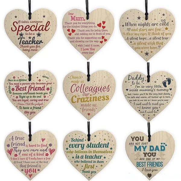christmas decorations 9 styles wooden hanging heart plaque cute valentines day gift sign wedding party decorations tree ornament pendant fy5
christmas decorations 9 styles wooden hanging heart plaque cute valentines day gift sign wedding party decorations tree ornament pendant fy5