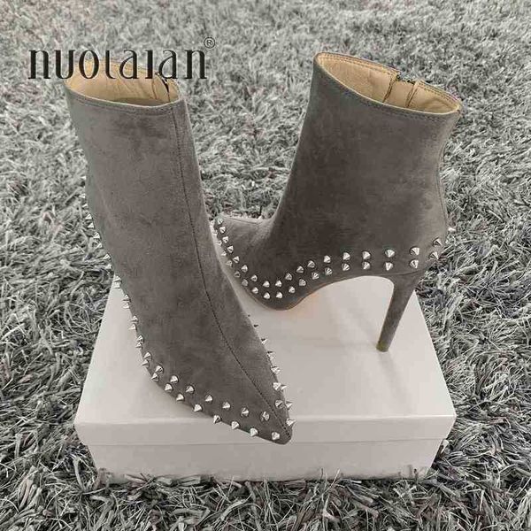 boots 2020 winter fashion women pointed toe rivet ankle 10cm/8cmcm heel high heels shoes woman autumn female socks 220901, Black
boots 2020 winter fashion women pointed toe rivet ankle 10cm/8cmcm heel high heels shoes woman autumn female socks 220901, Black
