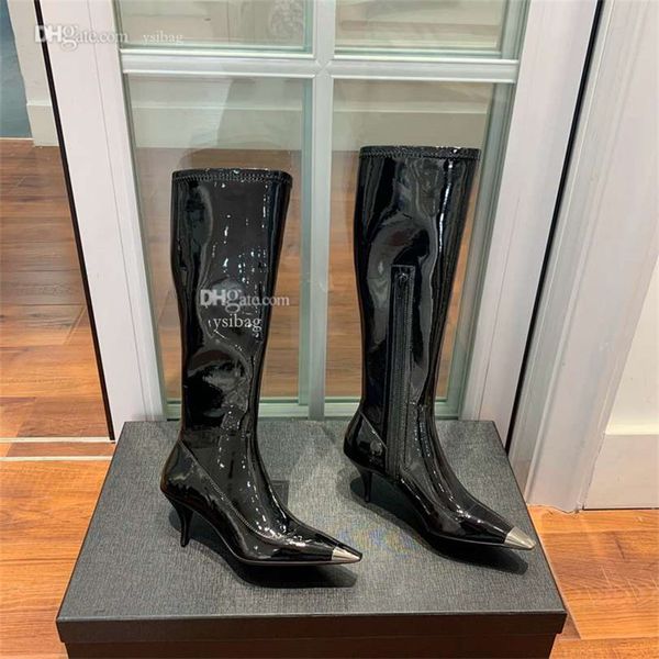 winter designer knee boots leather yslity booties women ankle fashion luxury heel boot gsdf, Black
winter designer knee boots leather yslity booties women ankle fashion luxury heel boot gsdf, Black